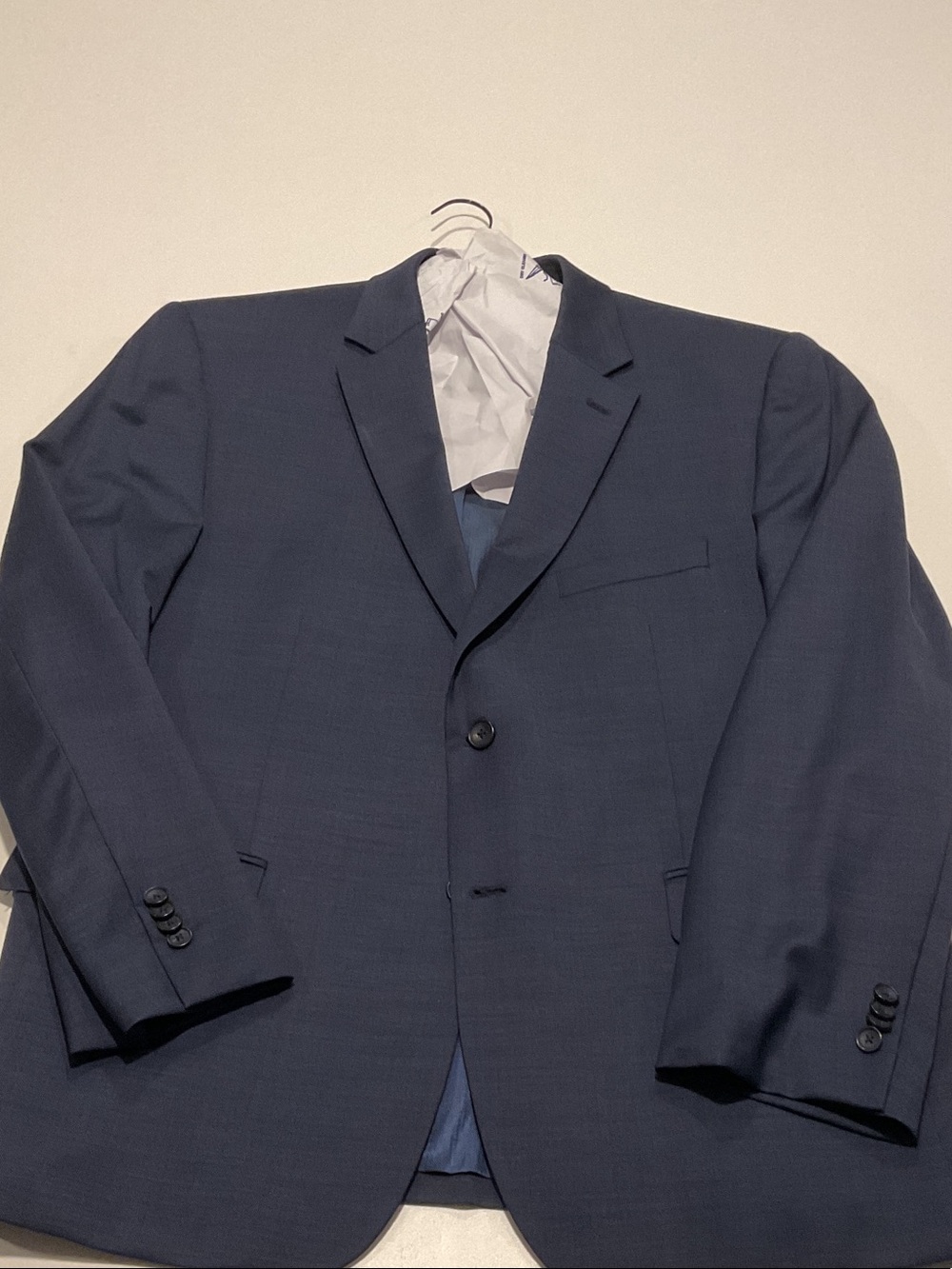 Kenneth Cole Men’s Blue Sport Coat Blazer Approx 48R Two Button